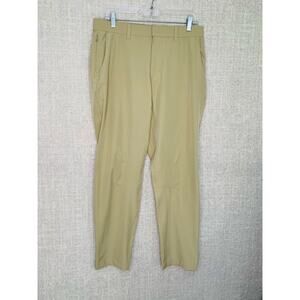 COPY - Fabletics Pants Mens Medium Tan Beige The Only Pant Athletic Performance…